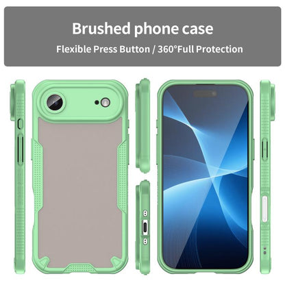 For iPhone Air Armor Glaze PC Hybrid TPU Phone Case(Green) - iPhone Air Cases by buy2fix | Online Shopping UK | buy2fix