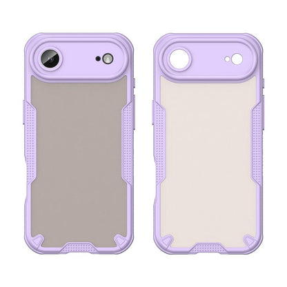 For iPhone Air Armor Glaze PC Hybrid TPU Phone Case(Purple) - iPhone Air Cases by buy2fix | Online Shopping UK | buy2fix