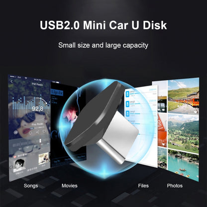 Car USB-C / Type-C Interface Mini Metal U Disk, Capacity:16GB by buy2fix