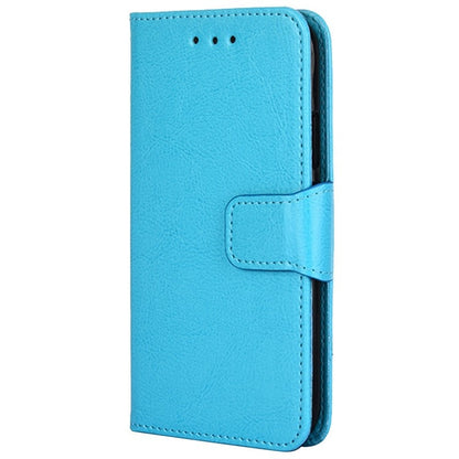 For iPhone 16 Pro Max Crystal Texture Leather Phone Case(Sky Blue) by buy2fix