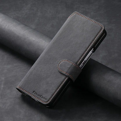 For Samsung Galaxy Z Fold6 CaseNeo MagSafe RFID Anti-theft Retro Leather Phone Case(Black) - Galaxy Z Fold6 5G Cases by CaseNeo | Online Shopping UK | buy2fix