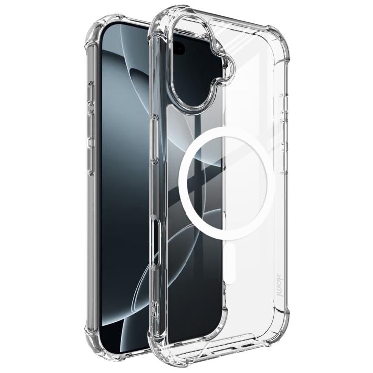 For iPhone 17 IMAK Space Shield PC + TPU Airbag Shockproof MagSafe Phone Case(Transparent) - iPhone 17 Cases by imak | Online Shopping UK | buy2fix