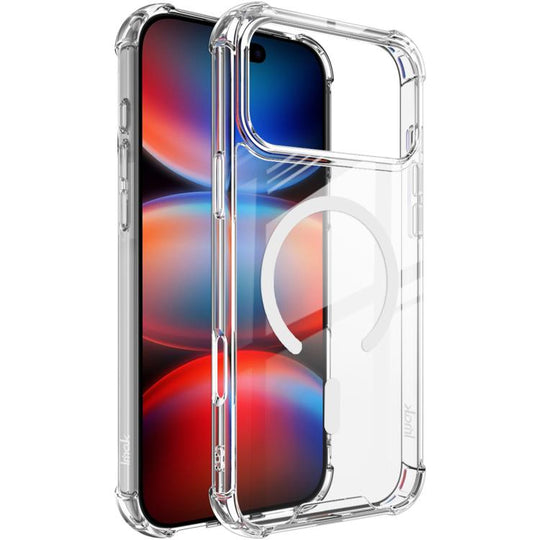 For iPhone 18 Pro / 17 Pro IMAK Space Shield PC + TPU Airbag Shockproof MagSafe Phone Case(Transparent)