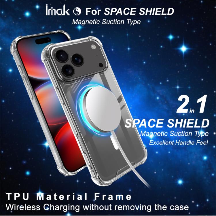 For iPhone 17 Pro IMAK Space Shield PC + TPU Airbag Shockproof MagSafe Phone Case(Transparent) - iPhone 17 Pro Cases by imak | Online Shopping UK | buy2fix