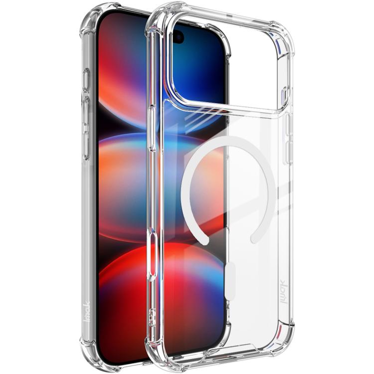 For iPhone 17 Pro Max IMAK Space Shield PC + TPU Airbag Shockproof MagSafe Phone Case(Transparent) - iPhone 17 Pro Max Cases by imak | Online Shopping UK | buy2fix