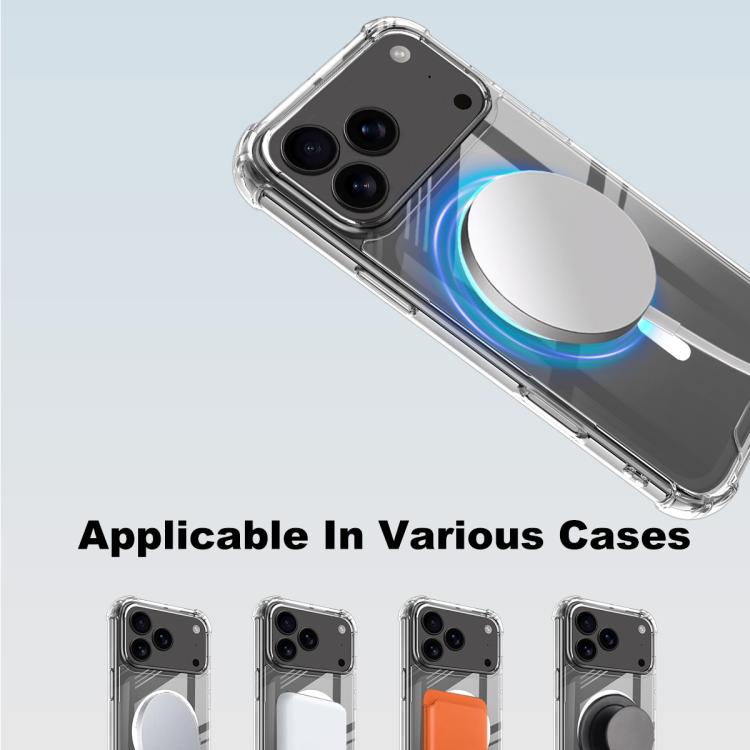 For iPhone 17 Pro Max IMAK Space Shield PC + TPU Airbag Shockproof MagSafe Phone Case(Transparent) - iPhone 17 Pro Max Cases by imak | Online Shopping UK | buy2fix