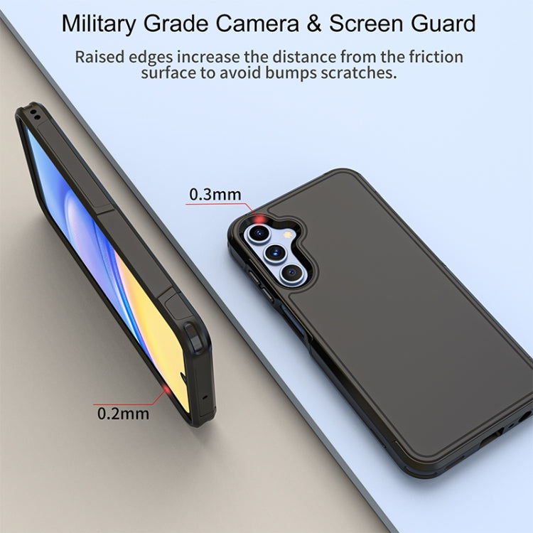 For Samsung Galaxy A15 5G RedPepper Box PC Hybrid TPU Phone Case(Black) - Galaxy Phone Cases by RedPepper | Online Shopping UK | buy2fix