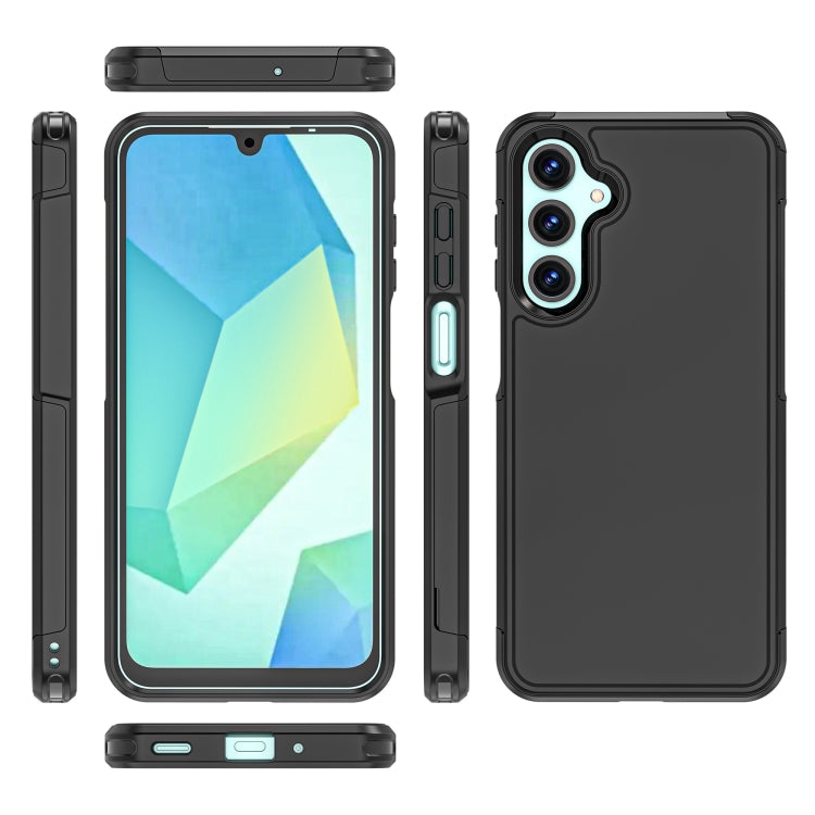 For Samsung Galaxy A16 5G / 4G RedPepper Box PC Hybrid TPU Phone Case(Black) - Galaxy Phone Cases by RedPepper | Online Shopping UK | buy2fix