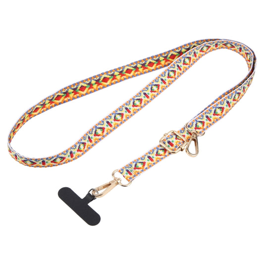 Retro Ethnic Style Crossbody Long Lanyard Mobile Phone Anti-lost Neck Lanyard(Colorful) - Lanyards & Wrist Straps by buy2fix | Online Shopping UK | buy2fix