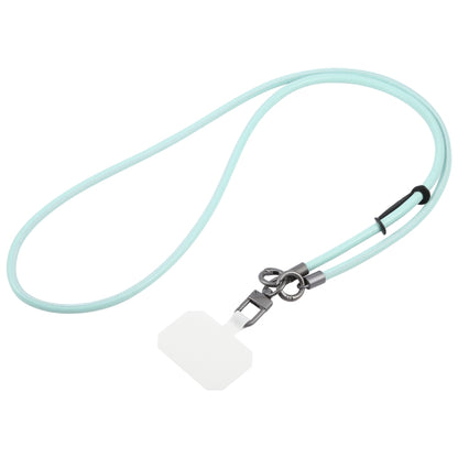 Leather Crossbody Phone Lanyard Anti-lost Long Lanyard(Blue) - Lanyards & Wrist Straps by buy2fix | Online Shopping UK | buy2fix