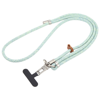 8mm Silver Buckle Adjustable Anti-lost Crossbody Mobile Phone Neck Lanyard(Green) - Lanyards & Wrist Straps by buy2fix | Online Shopping UK | buy2fix