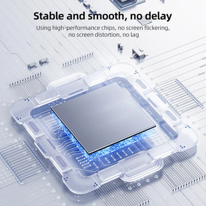 L17 USB-C / Type-C to HDMI Conversion Cable HD Same Screen Adapter Cable, Length:2m(Grey) by buy2fix