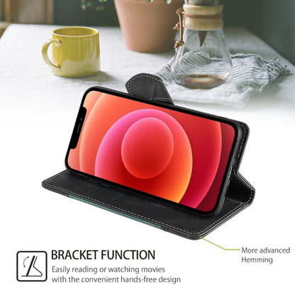 For iPhone 16 Pro Max Skin Feel Magnetic Buckle Leather Phone Case(Black) by buy2fix