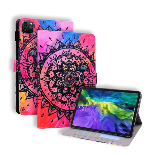 For iPad Pro 11 inch (2020) Horizontal Flip Leather Tablet Case, with  Card Slots & Holder & Photo Frame(Datura Flowers) - iPad Pro 11 (2020) Cases by buy2fix | Online Shopping UK | buy2fix