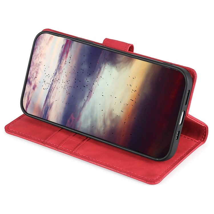 For iPhone 16 Pro Skin Feel Magnetic Leather Phone Case(Red) by buy2fix