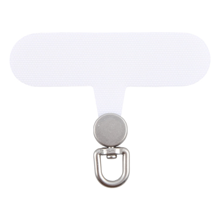 360 Degree Rotation Mobile Phone Lanyard Fixing Gasket(White) - Lanyards & Wrist Straps by buy2fix | Online Shopping UK | buy2fix