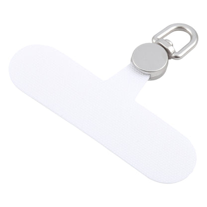 360 Degree Rotation Mobile Phone Lanyard Fixing Gasket(White) - Lanyards & Wrist Straps by buy2fix | Online Shopping UK | buy2fix