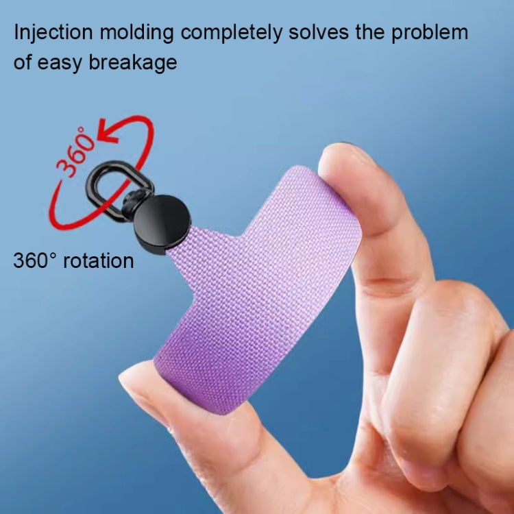 360 Degree Rotation Mobile Phone Lanyard Fixing Gasket(Mist Blue) - Lanyards & Wrist Straps by buy2fix | Online Shopping UK | buy2fix