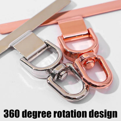 360 Degree Rotation T-shape Metal Mobile Phone Lanyard Fixing Gasket(Silver) - Lanyards & Wrist Straps by buy2fix | Online Shopping UK | buy2fix