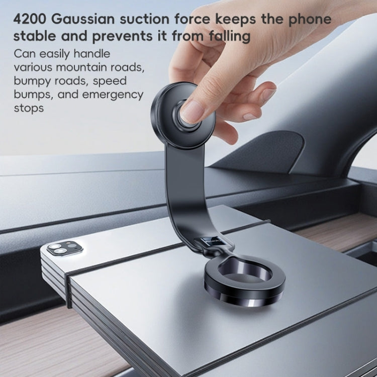 Yesido C217 Car MagSafe Magnetic Mobile Phone Holder(Black) by Yesido