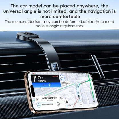 Yesido C217 Car MagSafe Magnetic Mobile Phone Holder(Black) by Yesido