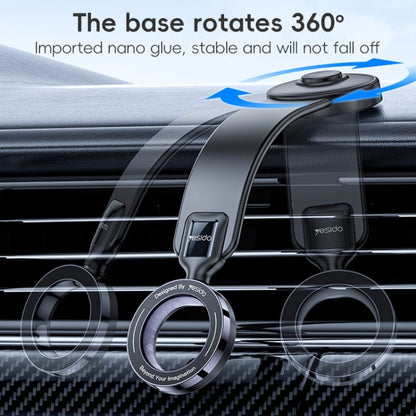 Yesido C217 Car MagSafe Magnetic Mobile Phone Holder(Black) by Yesido
