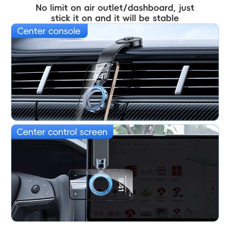 Yesido C217 Car MagSafe Magnetic Mobile Phone Holder(Black) by Yesido