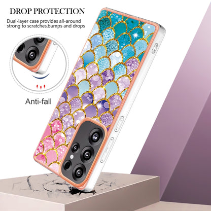 For Samsung Galaxy S25 Ultra 5G Electroplating IMD TPU Phone Case(Colorful Scales) by buy2fix