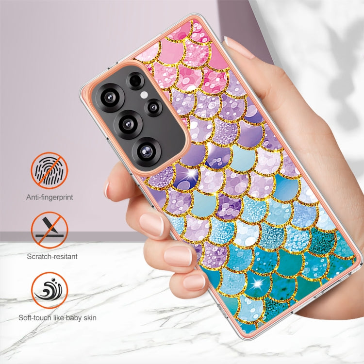For Samsung Galaxy S25 Ultra 5G Electroplating IMD TPU Phone Case(Colorful Scales) by buy2fix