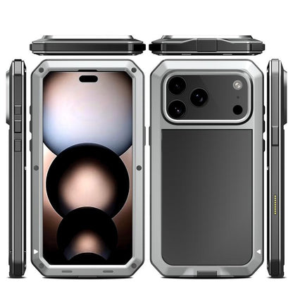 For iPhone 17 Pro RedPepper Triple-proof Metal Phone Case(Silver) - iPhone 17 Pro Cases by RedPepper | Online Shopping UK | buy2fix