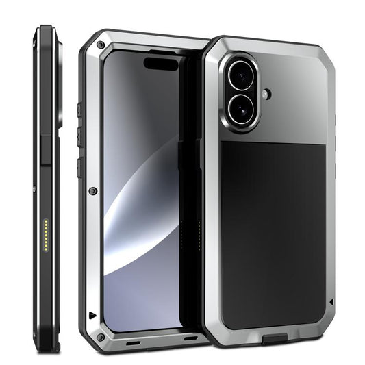 For iPhone 17 RedPepper Triple-proof Metal Phone Case(Silver) - iPhone 17 Cases by RedPepper | Online Shopping UK | buy2fix