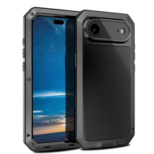 For iPhone 17 Air RedPepper Triple-proof Metal Phone Case(Black) - iPhone 17 Air Cases by RedPepper | Online Shopping UK | buy2fix