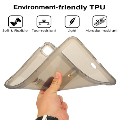 For iPad Air 13 2024 / Air 13 2025 Wristband Holder PC Hybrid TPU Soft Tablet Case(Black) - iPad Air 13 2025 / 2024 Cases by buy2fix | Online Shopping UK | buy2fix