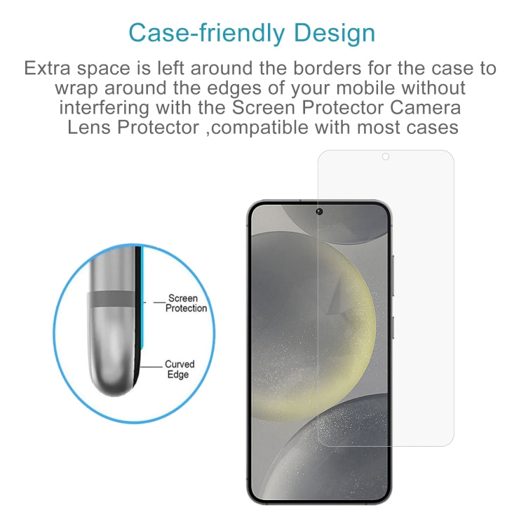 For Samsung Galaxy S25+ 5G 10pcs 0.26mm 9H 2.5D Tempered Glass Film by buy2fix