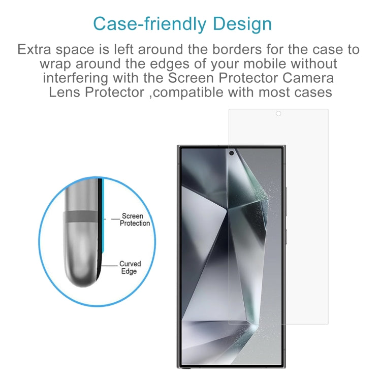 For Samsung Galaxy S25 Ultra 5G 10pcs 0.26mm 9H 2.5D Tempered Glass Film by buy2fix