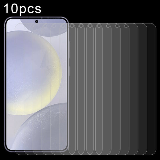 For Samsung Galaxy S24 5G 10 PCS/Pack 0.26mm 9H 2.5D Tempered Glass Film, Not Support Fingerprint ID