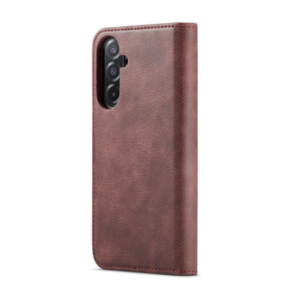 For Samsung Galaxy A26 5G DG.MING Crazy Horse Texture Detachable Magnetic Leather Case(Red) - Galaxy Phone Cases by DG.MING | Online Shopping UK | buy2fix