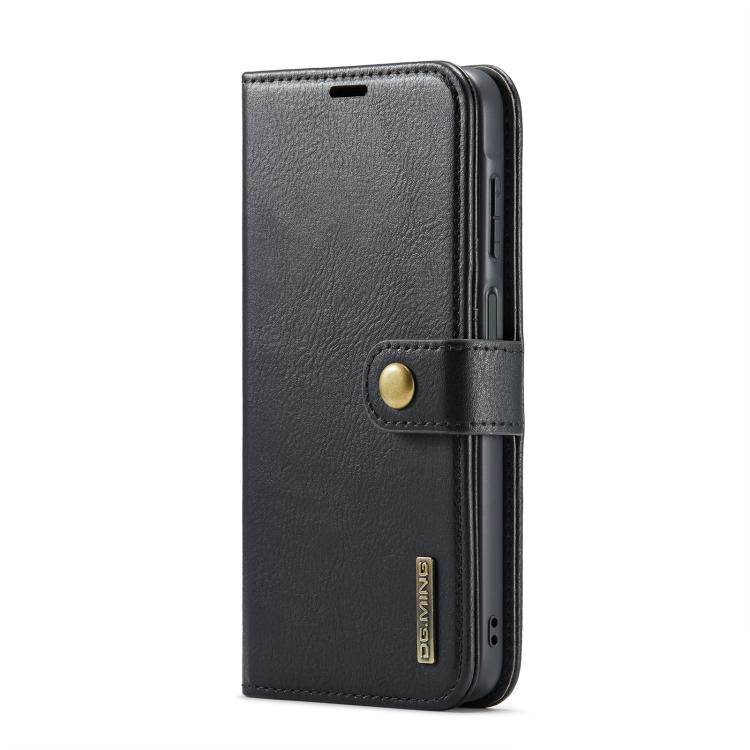 For Samsung Galaxy A26 5G DG.MING Crazy Horse Texture Detachable Magnetic Leather Case(Black) - Galaxy Phone Cases by DG.MING | Online Shopping UK | buy2fix