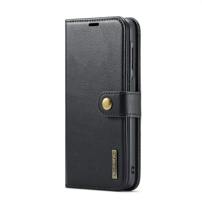 For Samsung Galaxy A26 5G DG.MING Crazy Horse Texture Detachable Magnetic Leather Case(Black) - Galaxy Phone Cases by DG.MING | Online Shopping UK | buy2fix
