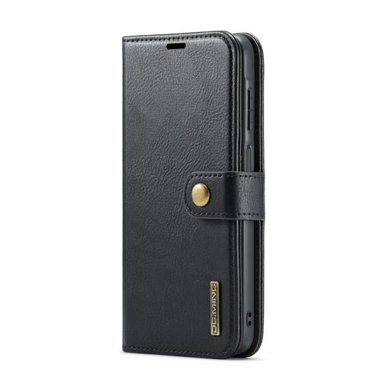 For Samsung Galaxy A26 5G DG.MING Crazy Horse Texture Detachable Magnetic Leather Case(Black) - Galaxy Phone Cases by DG.MING | Online Shopping UK | buy2fix