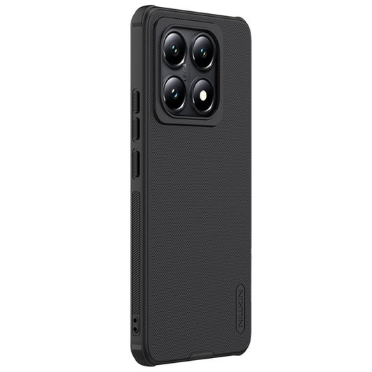 For Xiaomi 14T Pro NILLKIN Frosted Shield Pro PC + TPU Phone Case(Black) - Xiaomi Cases by NILLKIN | Online Shopping UK | buy2fix