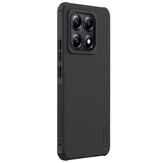 For Xiaomi 14T NILLKIN Frosted Shield Pro PC + TPU Phone Case(Black) - Xiaomi Cases by NILLKIN | Online Shopping UK | buy2fix