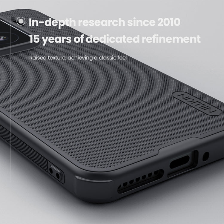For Xiaomi 15 NILLKIN Frosted Shield Pro PC + TPU Phone Case(Black) - 15 Cases by NILLKIN | Online Shopping UK | buy2fix