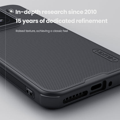 For Xiaomi 15 NILLKIN Frosted Shield Pro PC + TPU Phone Case(Black) - 15 Cases by NILLKIN | Online Shopping UK | buy2fix