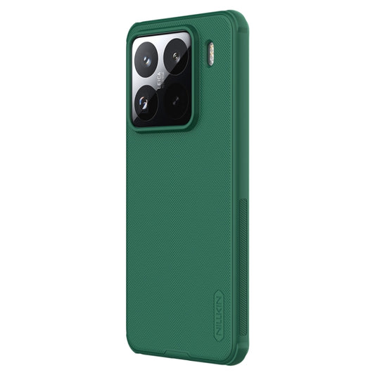 For Xiaomi 15 Pro NILLKIN Frosted Shield Pro PC + TPU Phone Case(Green) - 15 Pro Cases by NILLKIN | Online Shopping UK | buy2fix
