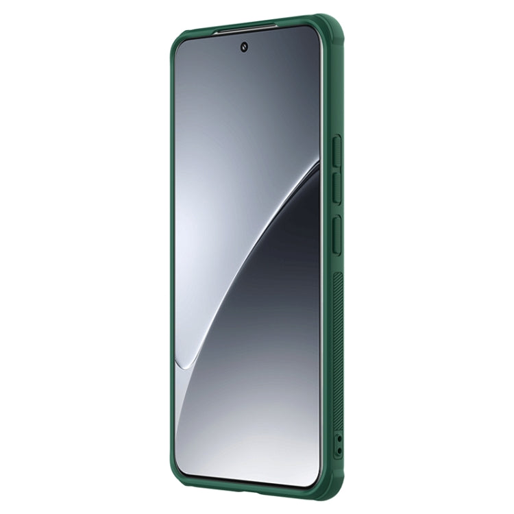 For Xiaomi 15 Pro NILLKIN Frosted Shield Pro PC + TPU Phone Case(Green) - 15 Pro Cases by NILLKIN | Online Shopping UK | buy2fix