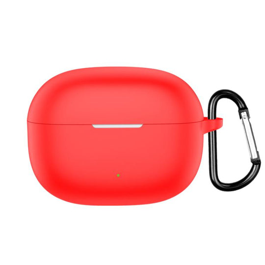 For Realme Buds T200 Lite Wireless Earphone Silicone Protective Case(Red)