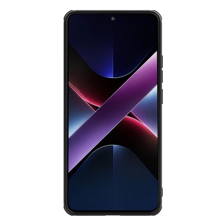 For Xiaomi Poco X7 Pro NILLKIN Frosted Shield Pro Magnetic Phone Case(Black) - Xiaomi Cases by NILLKIN | Online Shopping UK | buy2fix