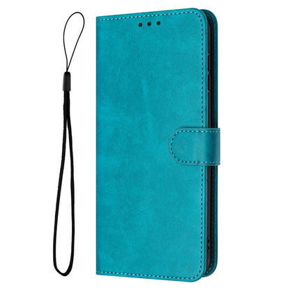 For Samsung Galaxy S25 Ultra 5G Solid Calf Texture Flip Leather Phone Case(Green) by buy2fix