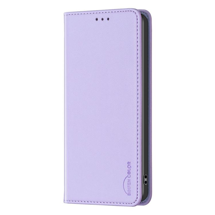 For Samsung Galaxy S25 Ultra 5G Magnetic Leather Phone Case(Purple) by buy2fix